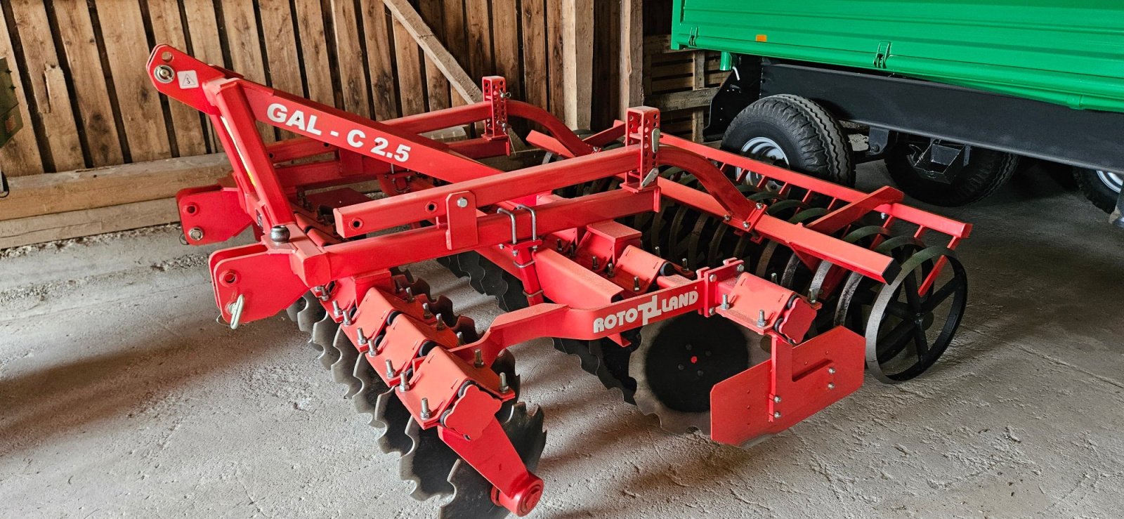 Kurzscheibenegge Türe ait Rotoland GAL-C 2.5, Gebrauchtmaschine içinde Ursberg (resim 3)
