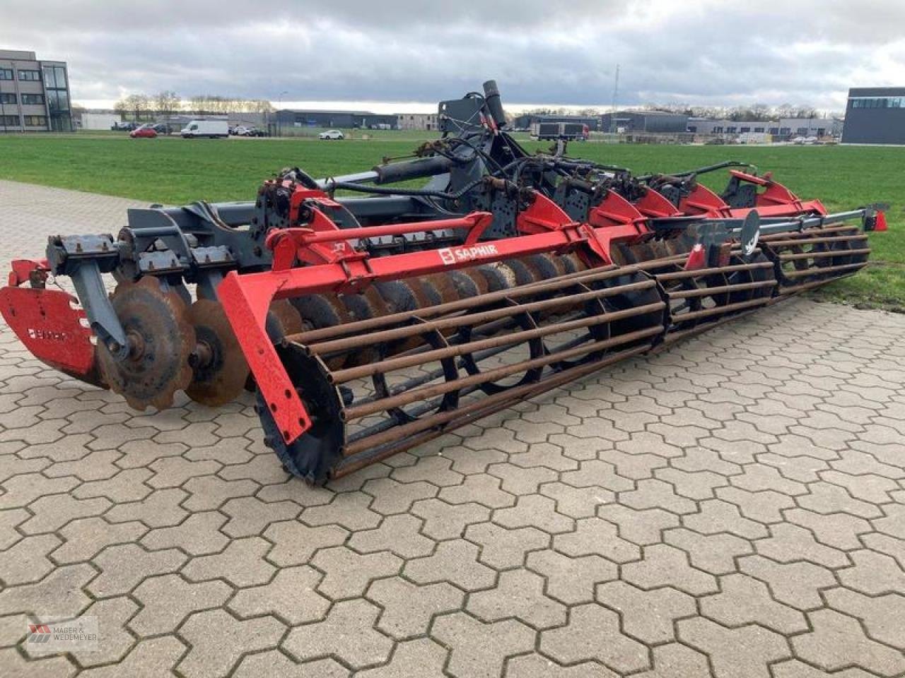 Kurzscheibenegge του τύπου Saphir DISCSTAR 605 PROFI, Gebrauchtmaschine σε Oyten (Φωτογραφία 6)