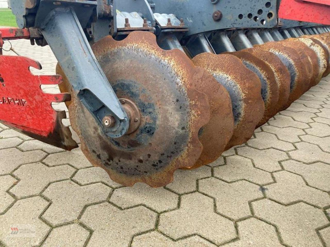 Kurzscheibenegge του τύπου Saphir DISCSTAR 605 PROFI, Gebrauchtmaschine σε Oyten (Φωτογραφία 7)