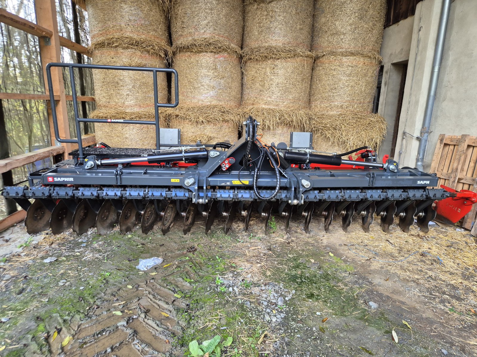 Kurzscheibenegge Türe ait Saphir DS 505, Gebrauchtmaschine içinde Weißenbrunn (resim 1)