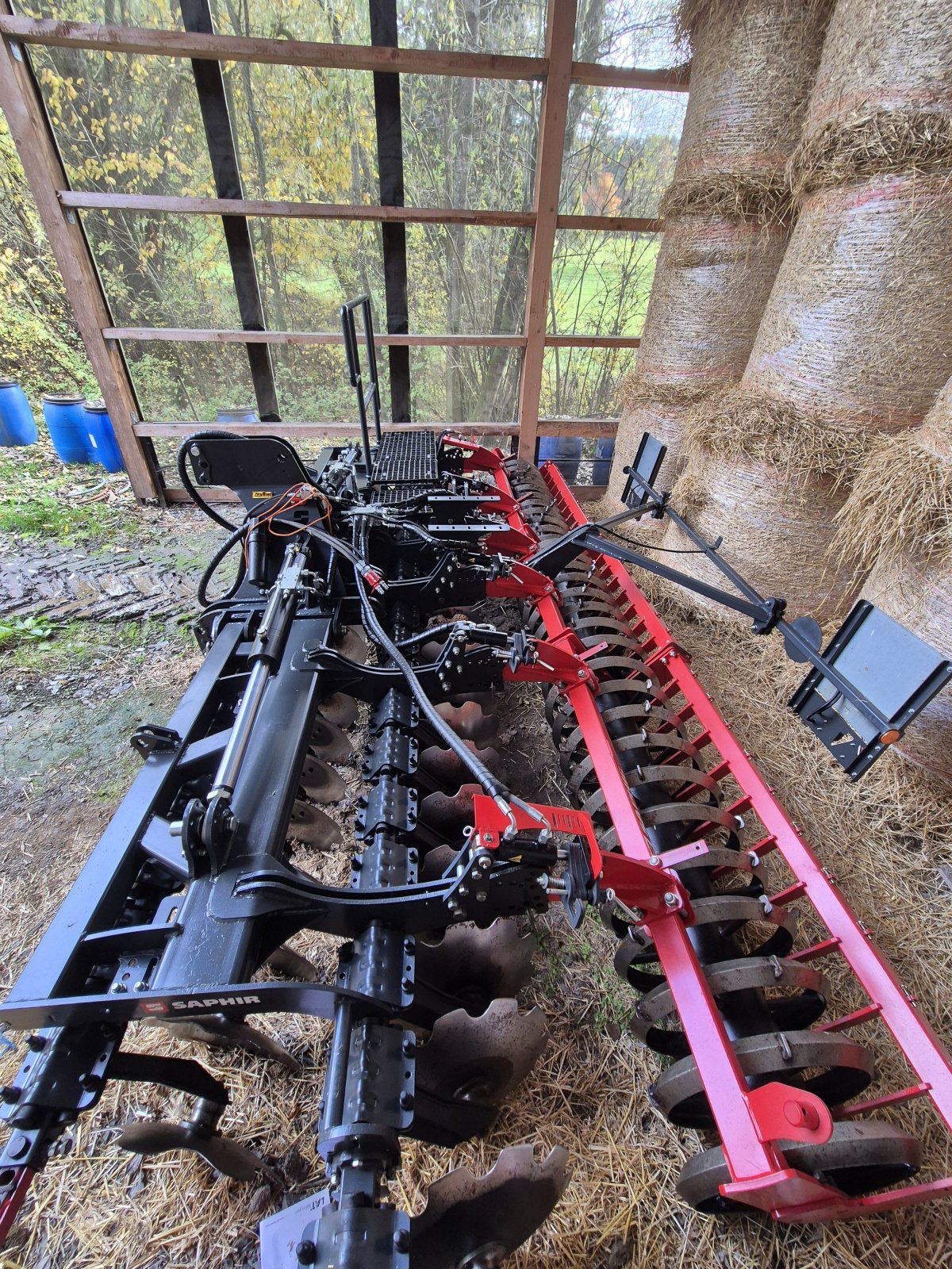 Kurzscheibenegge Türe ait Saphir DS 505, Gebrauchtmaschine içinde Weißenbrunn (resim 3)