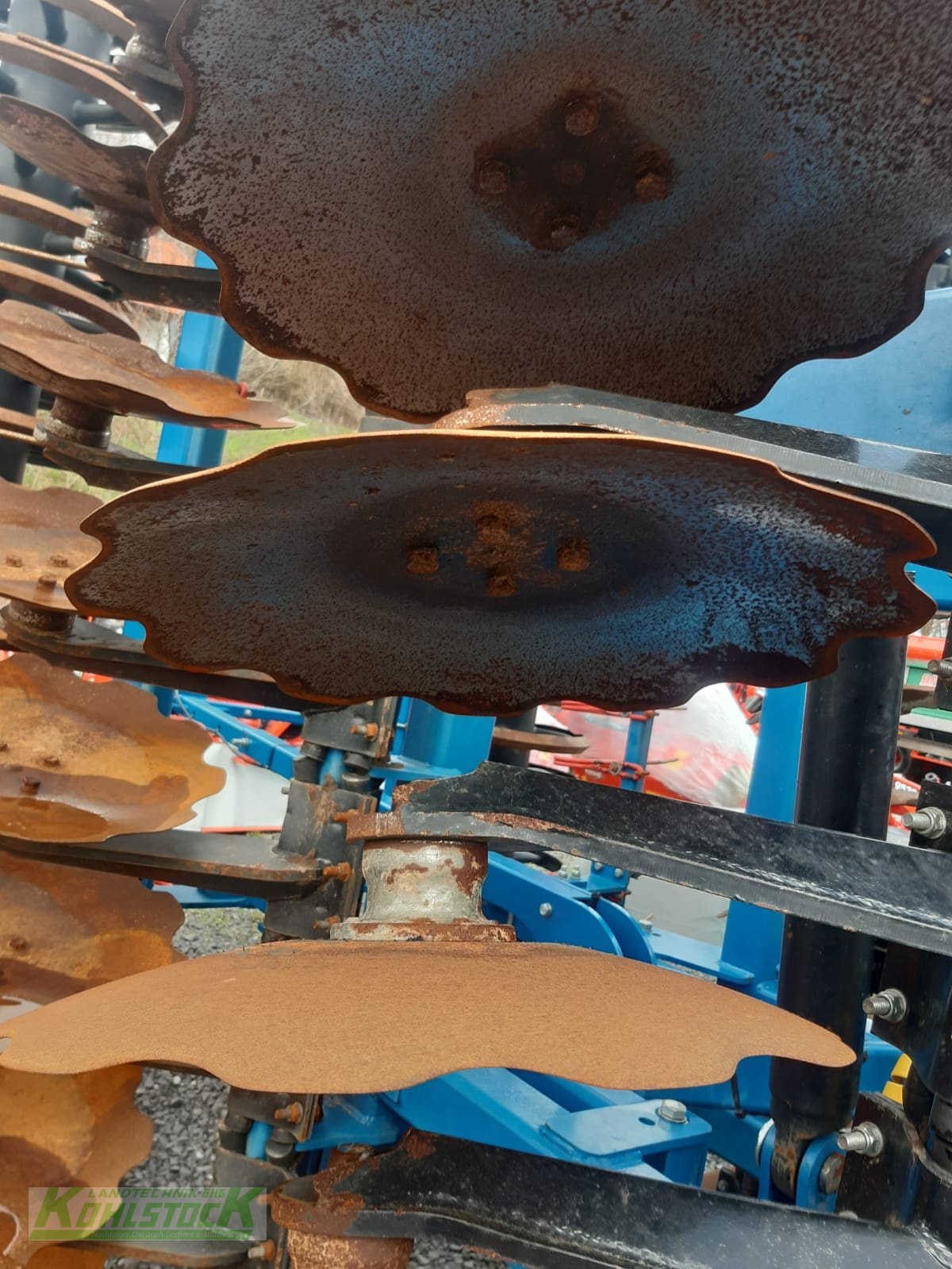 Kurzscheibenegge des Typs Saxonia 500, Gebrauchtmaschine in Tann (Bild 2)