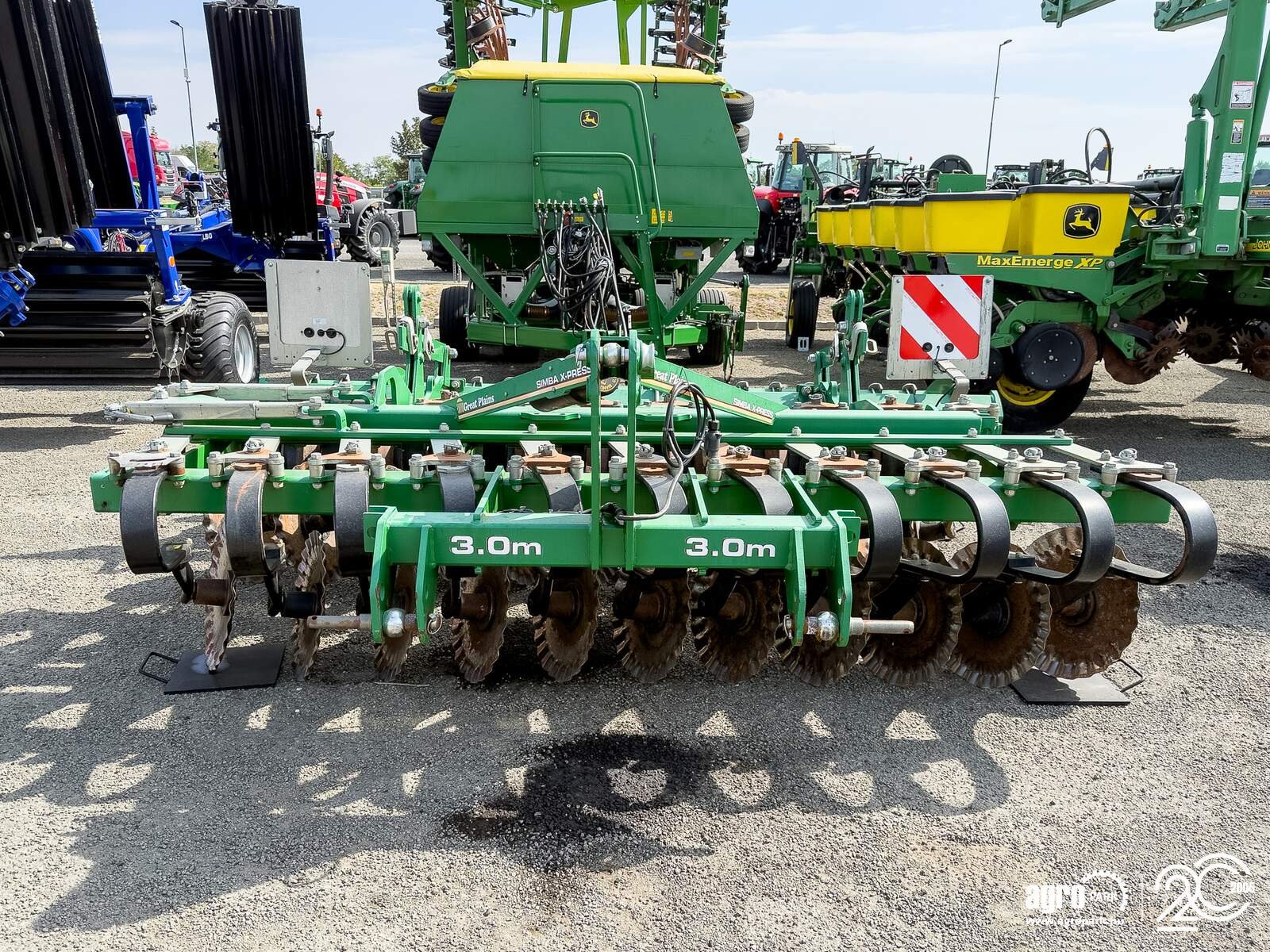 Kurzscheibenegge des Typs Simba X-Press 3.0 3 m short disc, with 22 discs, with DD600 roller, Gebrauchtmaschine in Csengele (Bild 7)