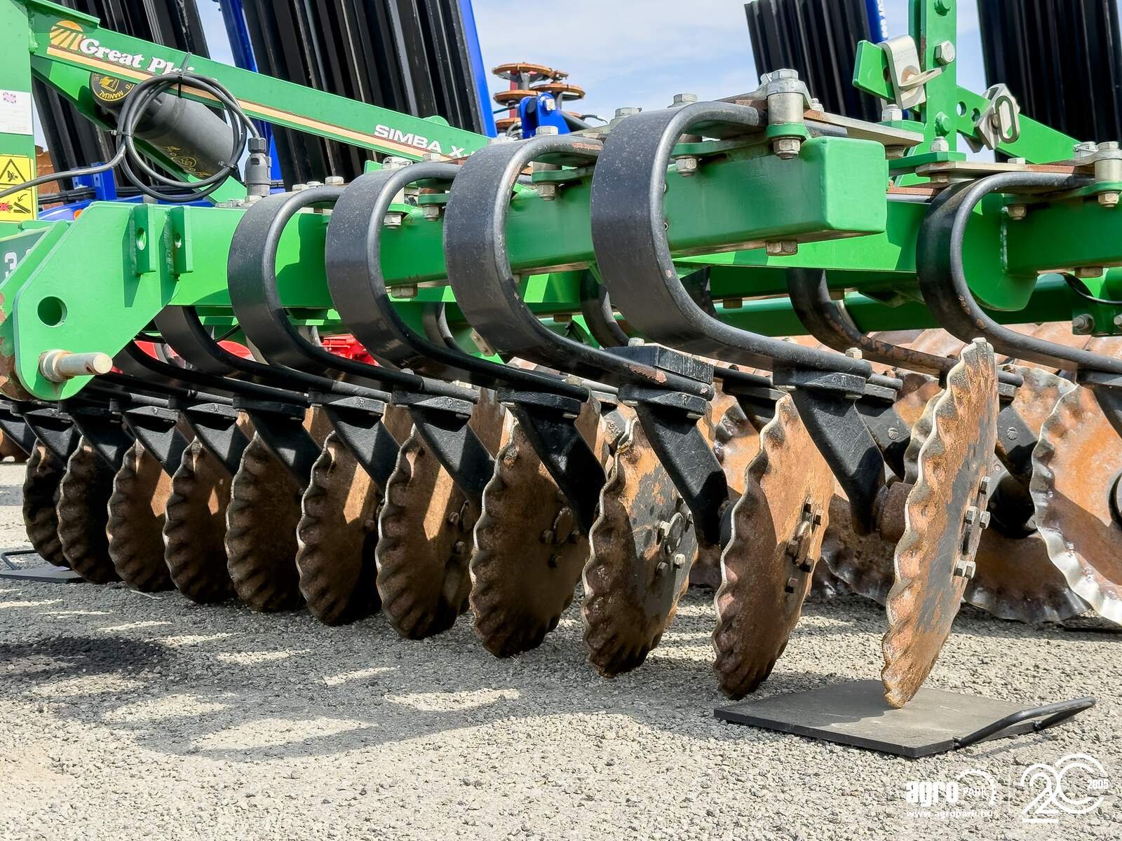 Kurzscheibenegge des Typs Simba X-Press 3.0 3 m short disc, with 22 discs, with DD600 roller, Gebrauchtmaschine in Csengele (Bild 15)