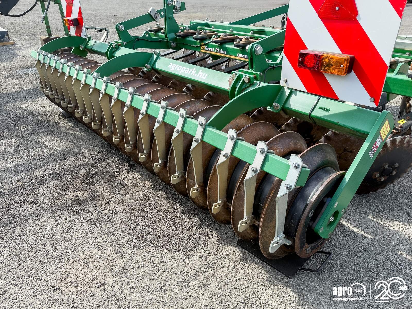 Kurzscheibenegge des Typs Simba X-Press 3.0 3 m short disc, with 22 discs, with DD600 roller, Gebrauchtmaschine in Csengele (Bild 26)
