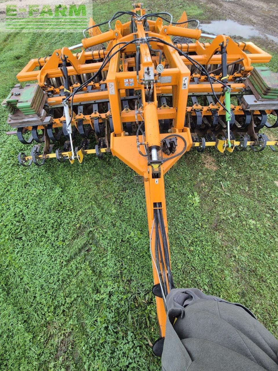 Kurzscheibenegge des Typs Simba X-PRESS 4,6M, Gebrauchtmaschine in ELEJA (Bild 2)