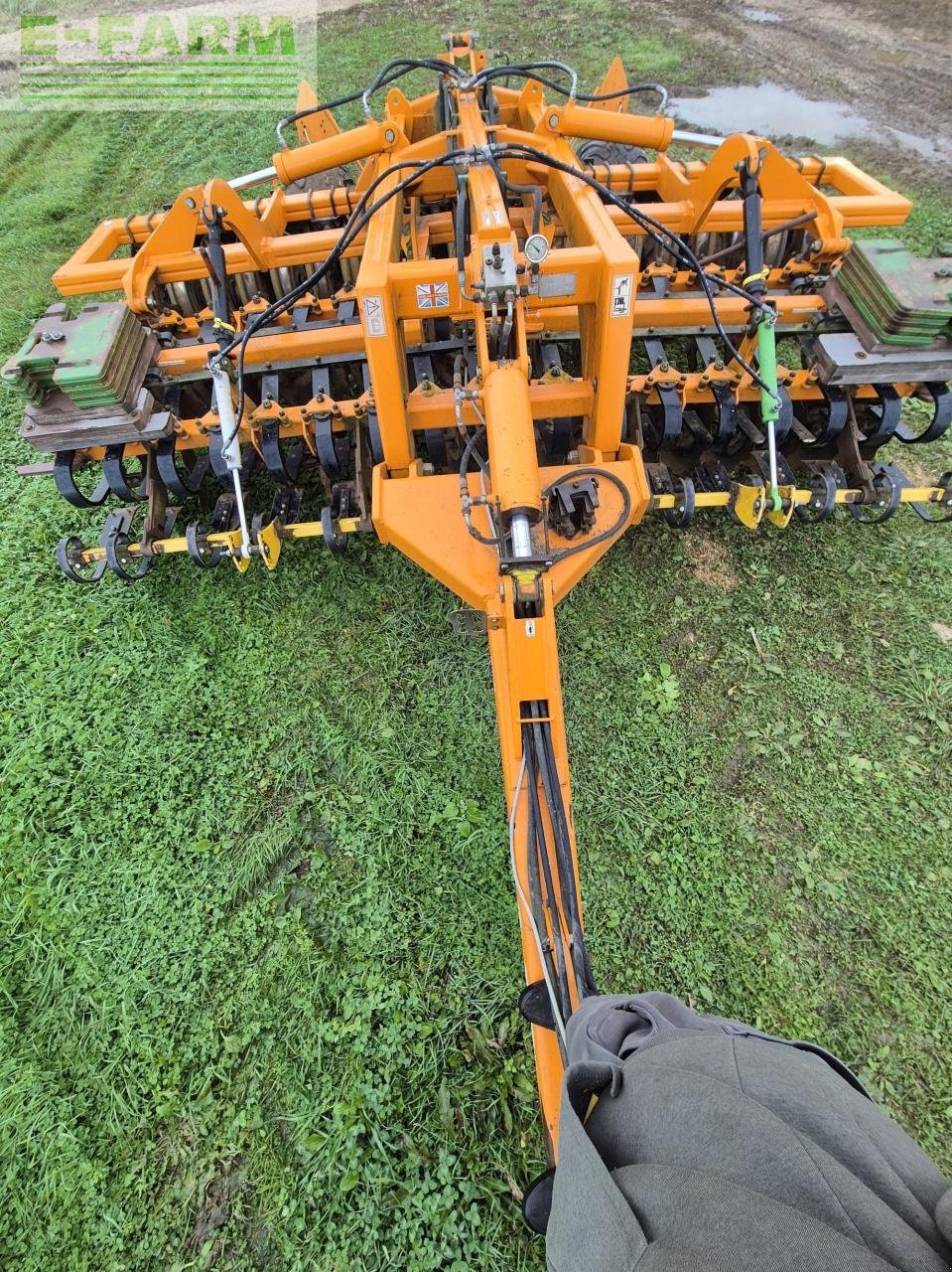 Kurzscheibenegge des Typs Simba X-PRESS 4,6M, Gebrauchtmaschine in ELEJA (Bild 3)