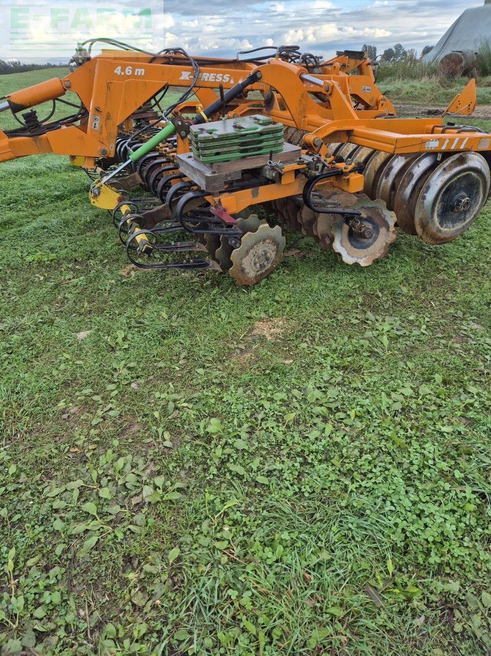 Kurzscheibenegge des Typs Simba X-PRESS 4,6M, Gebrauchtmaschine in ELEJA (Bild 4)
