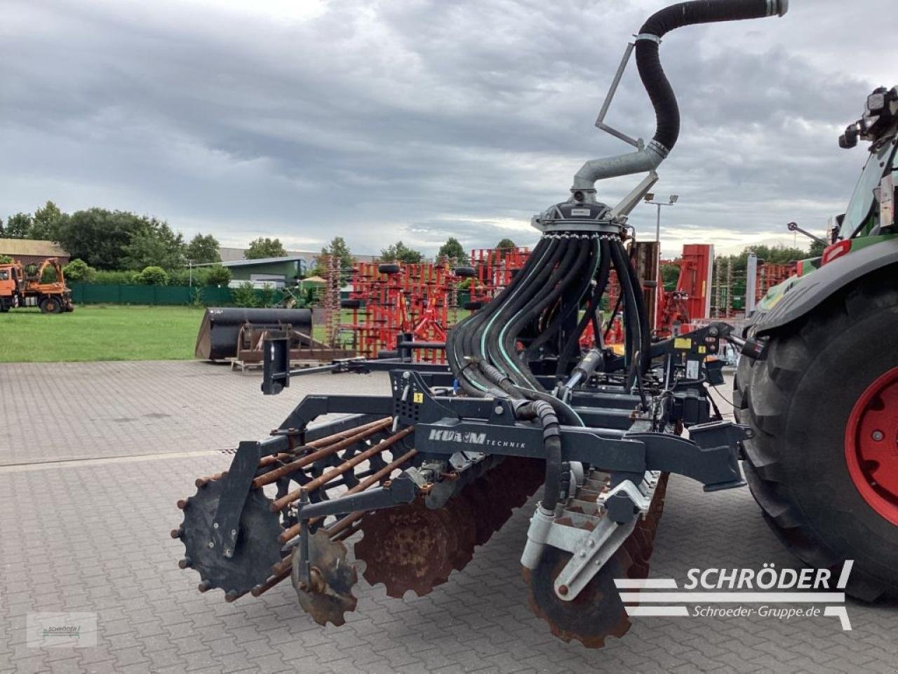 Kurzscheibenegge Türe ait Sonstige KUMM - KTE 600, Gebrauchtmaschine içinde Schwarmstedt (resim 4)