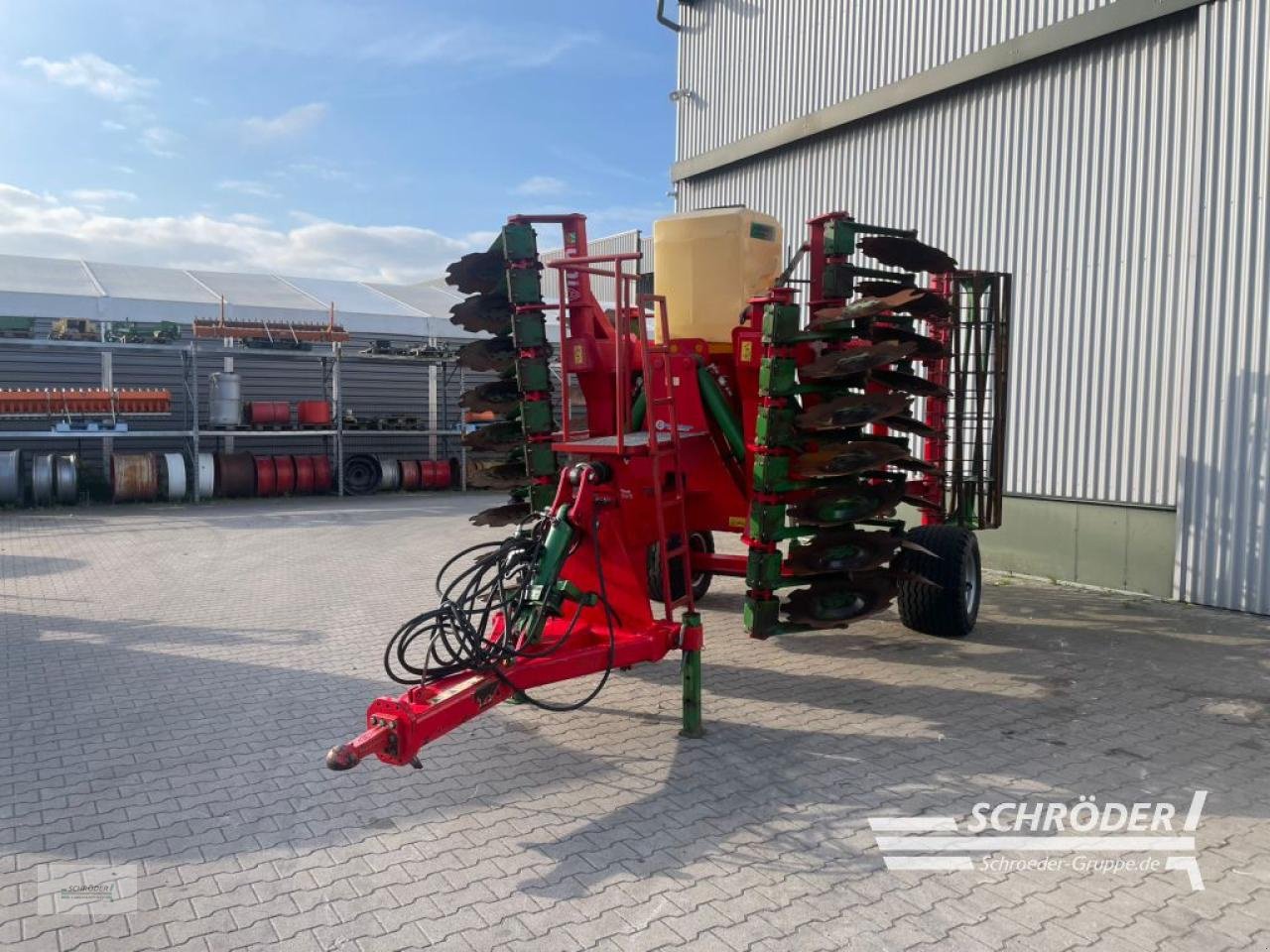Kurzscheibenegge Türe ait Sonstige UNIA - MARS T XXL 4,50 M, Gebrauchtmaschine içinde Wildeshausen (resim 5)