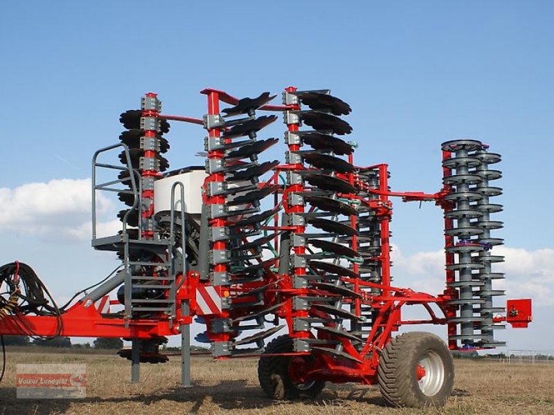 Kurzscheibenegge of the type Unia Ares HP XXL 6 Kurzscheibenegge 660 mm Scheiben Doppel U-Walze Hydr. Tiefenverstellung, Neumaschine in Ostheim/Rhön (Picture 1)