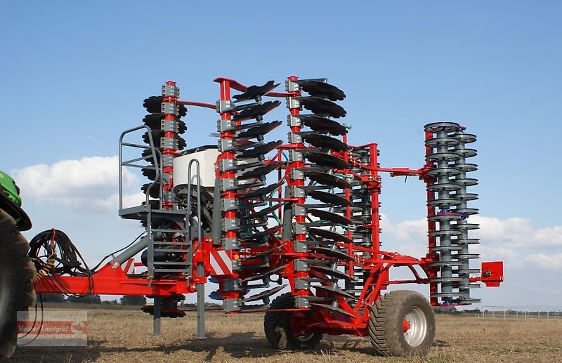 Kurzscheibenegge des Typs Unia Ares HP XXL 6 Kurzscheibenegge 660 mm Scheiben Doppel U-Walze Hydr. Tiefenverstellung, Neumaschine in Ostheim/Rhön (Bild 1)