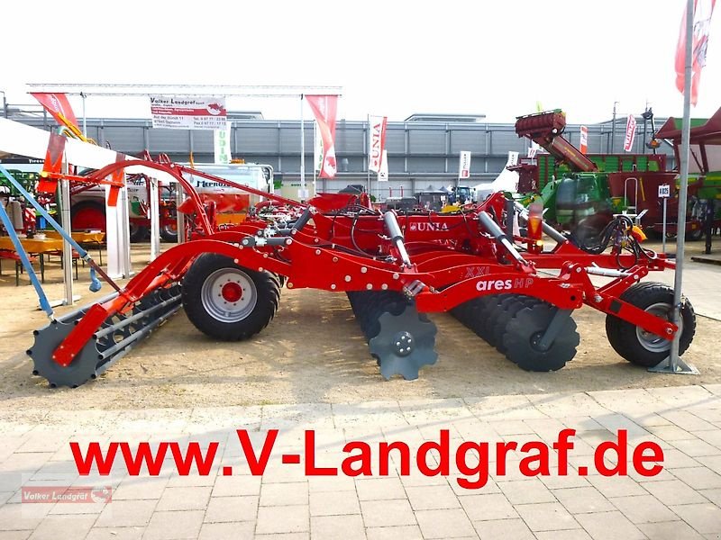 Kurzscheibenegge des Typs Unia Ares HP XXL 6 Kurzscheibenegge 660 mm Scheiben Doppel U-Walze Hydr. Tiefenverstellung, Neumaschine in Ostheim/Rhön (Bild 2)