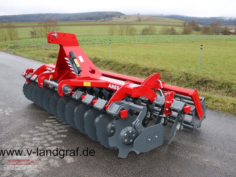 Kurzscheibenegge des Typs Unia Ares L 3 Kurzscheibenegge Rohrstabwalze 3 m, Neumaschine in Ostheim/Rhön (Bild 1)