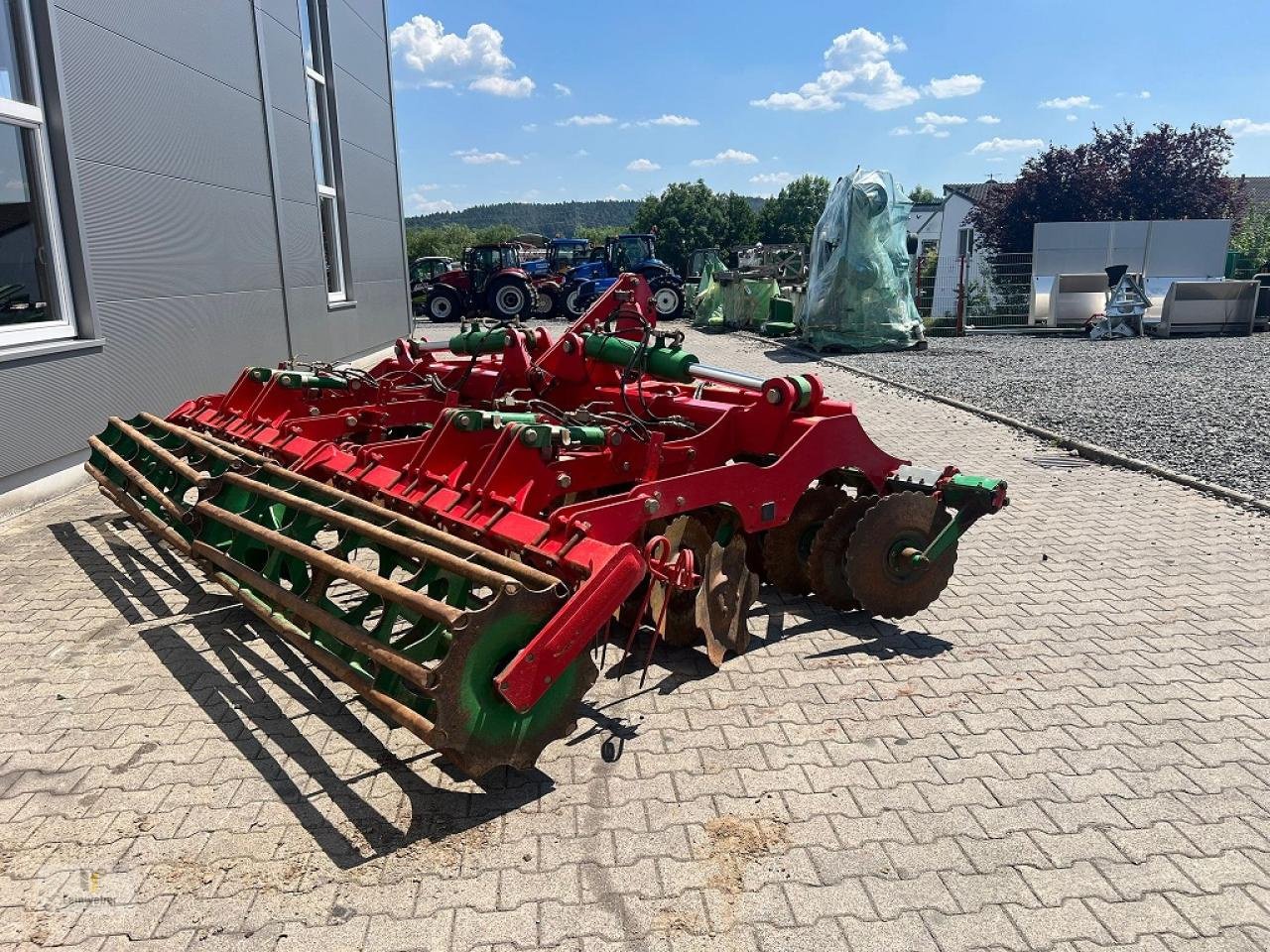 Kurzscheibenegge Türe ait Unia Ares TXL 4.5 H, Gebrauchtmaschine içinde Neuhof - Dorfborn (resim 3)