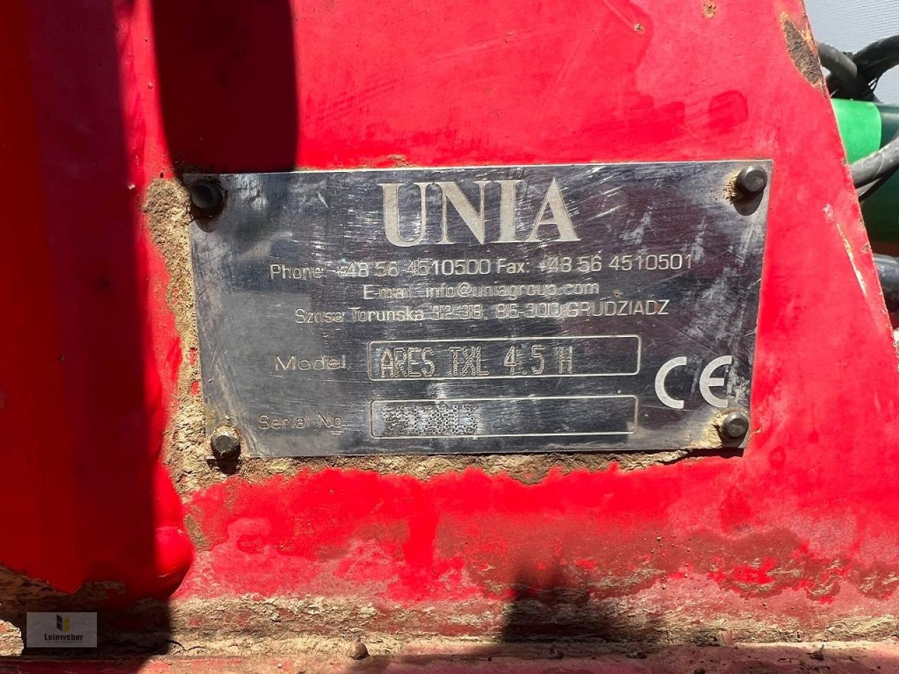 Kurzscheibenegge Türe ait Unia Ares TXL 4.5 H, Gebrauchtmaschine içinde Neuhof - Dorfborn (resim 8)