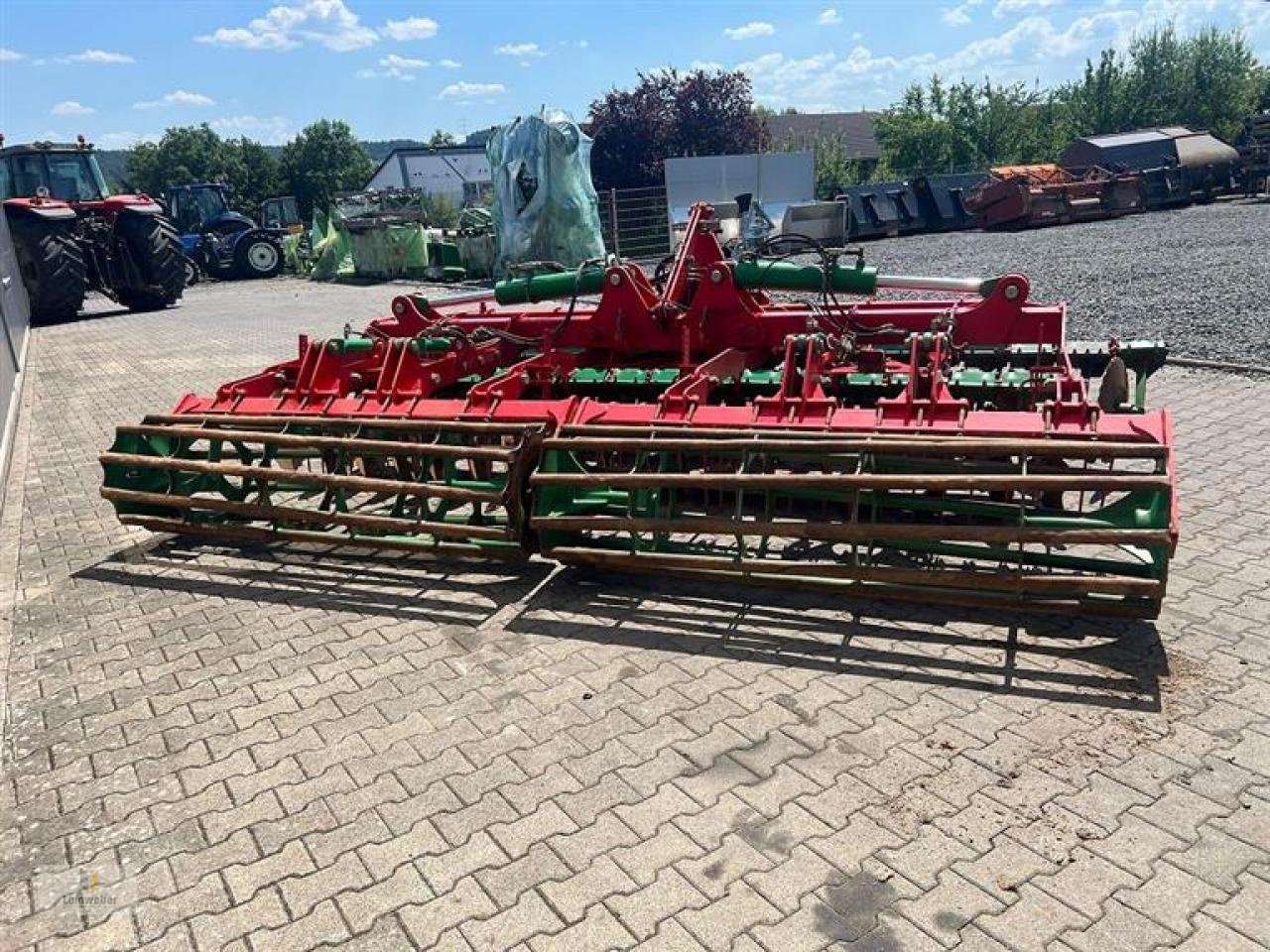 Kurzscheibenegge Türe ait Unia Ares TXL 4.5 H, Gebrauchtmaschine içinde Neuhof - Dorfborn (resim 4)