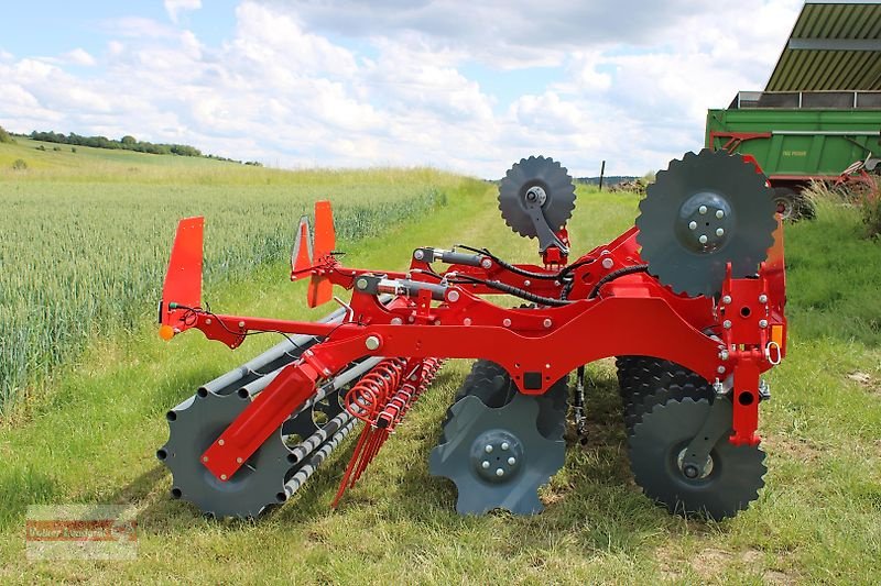 Kurzscheibenegge des Typs Unia Ares XL 3 Kurzscheibenegge Rohrstabwalze 3 m, Neumaschine in Ostheim/Rhön (Bild 1)