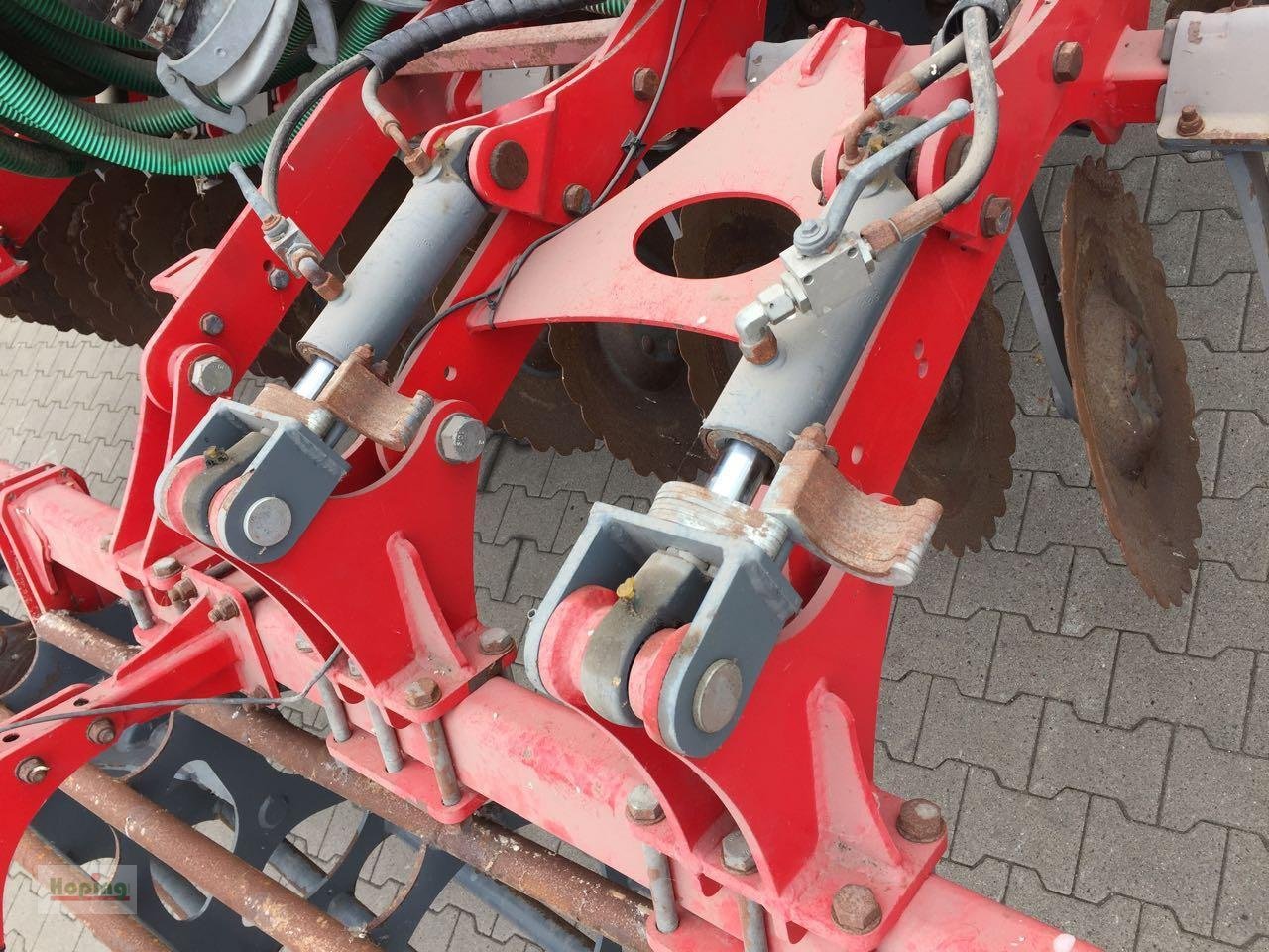 Kurzscheibenegge Türe ait Unia ARES XL 4,5 H, Gebrauchtmaschine içinde Bakum (resim 3)