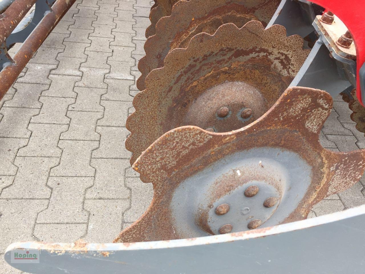 Kurzscheibenegge Türe ait Unia ARES XL 4,5 H, Gebrauchtmaschine içinde Bakum (resim 17)