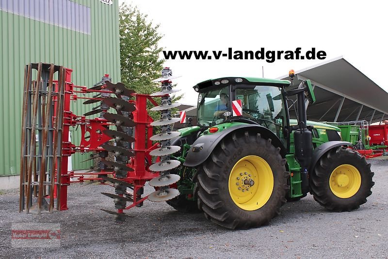 Kurzscheibenegge typu Unia Ares XL 4,5 Kurzscheibenegge 4,5 m Rohrstabwalze, Vorführmaschine v Ostheim/Rhön (Obrázok 1)