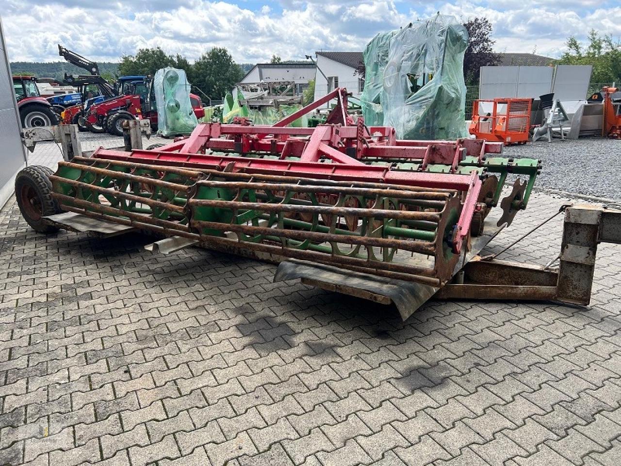 Kurzscheibenegge του τύπου Unia Ares XL 4, Gebrauchtmaschine σε Neuhof - Dorfborn (Φωτογραφία 3)