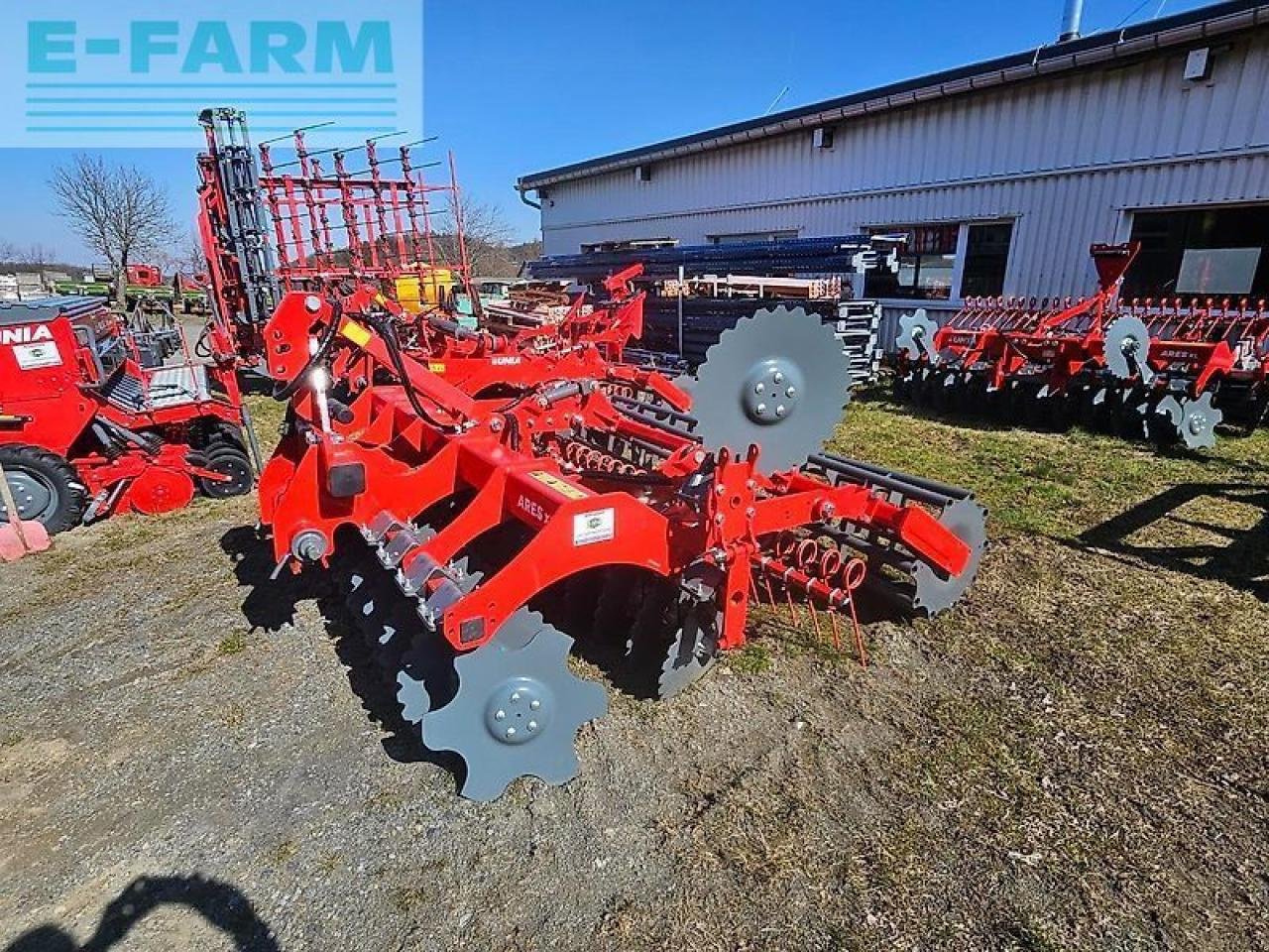 Kurzscheibenegge Türe ait Unia ares xl, Gebrauchtmaschine içinde ZWÖNITZ OT HORMERSDORF (resim 1)