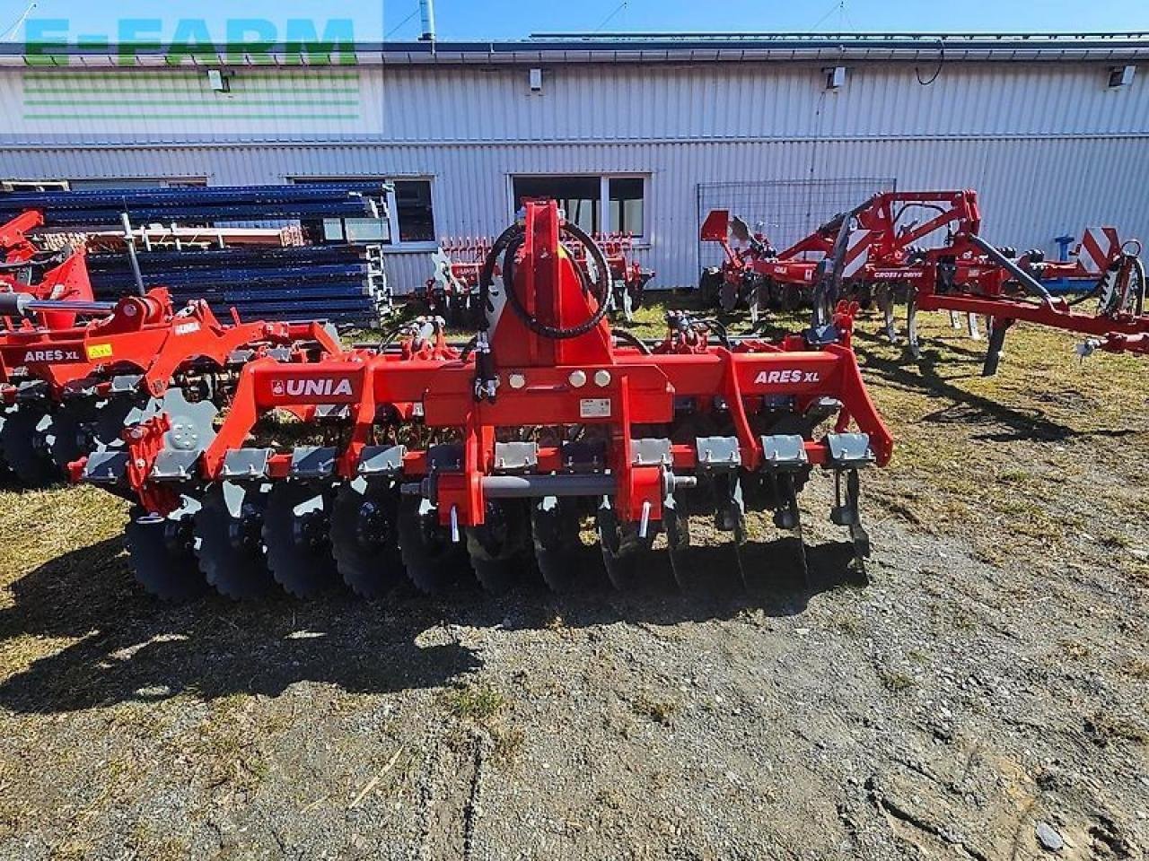 Kurzscheibenegge Türe ait Unia ares xl, Gebrauchtmaschine içinde ZWÖNITZ OT HORMERSDORF (resim 2)