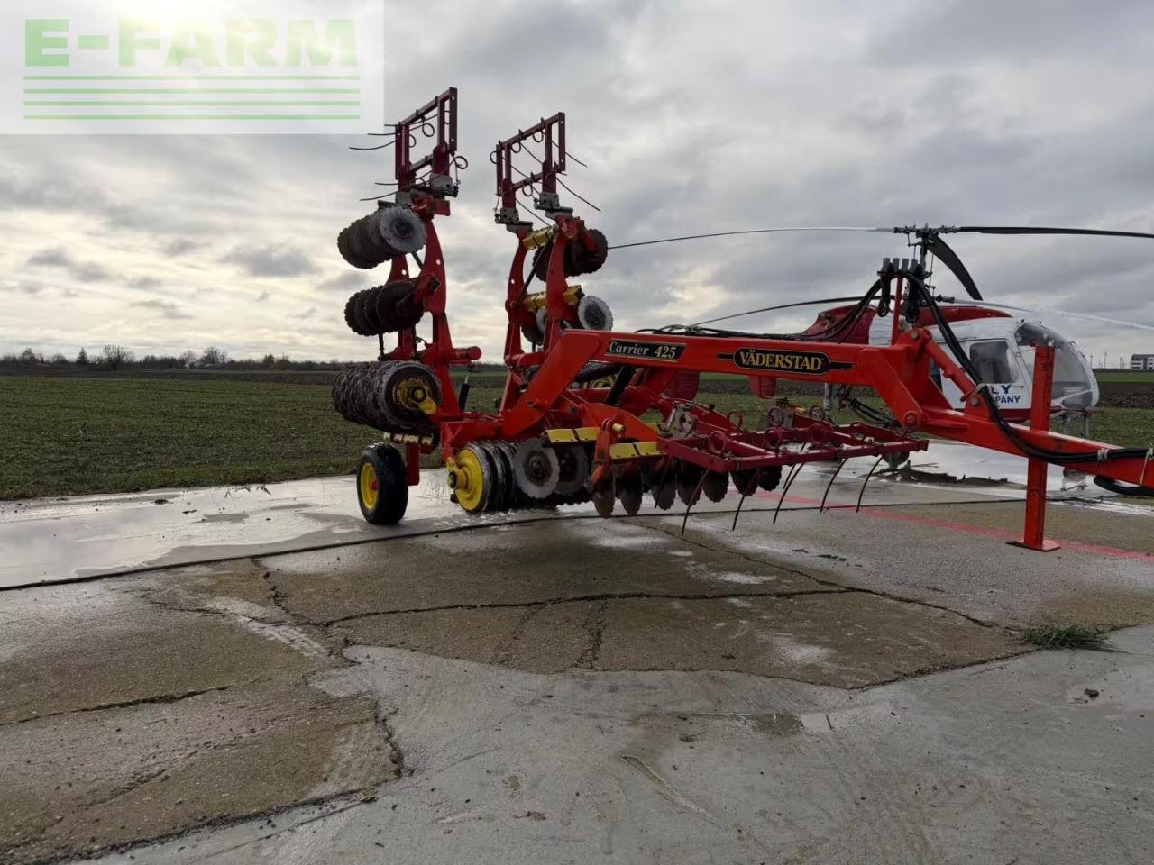 Kurzscheibenegge Türe ait Väderstad Carrier 425, Gebrauchtmaschine içinde Hamburg (resim 1)