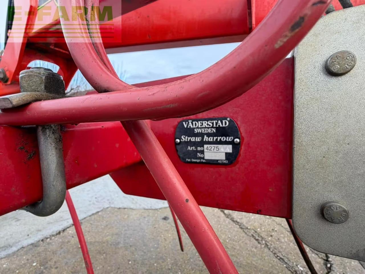 Kurzscheibenegge Türe ait Väderstad Carrier 425, Gebrauchtmaschine içinde Hamburg (resim 2)