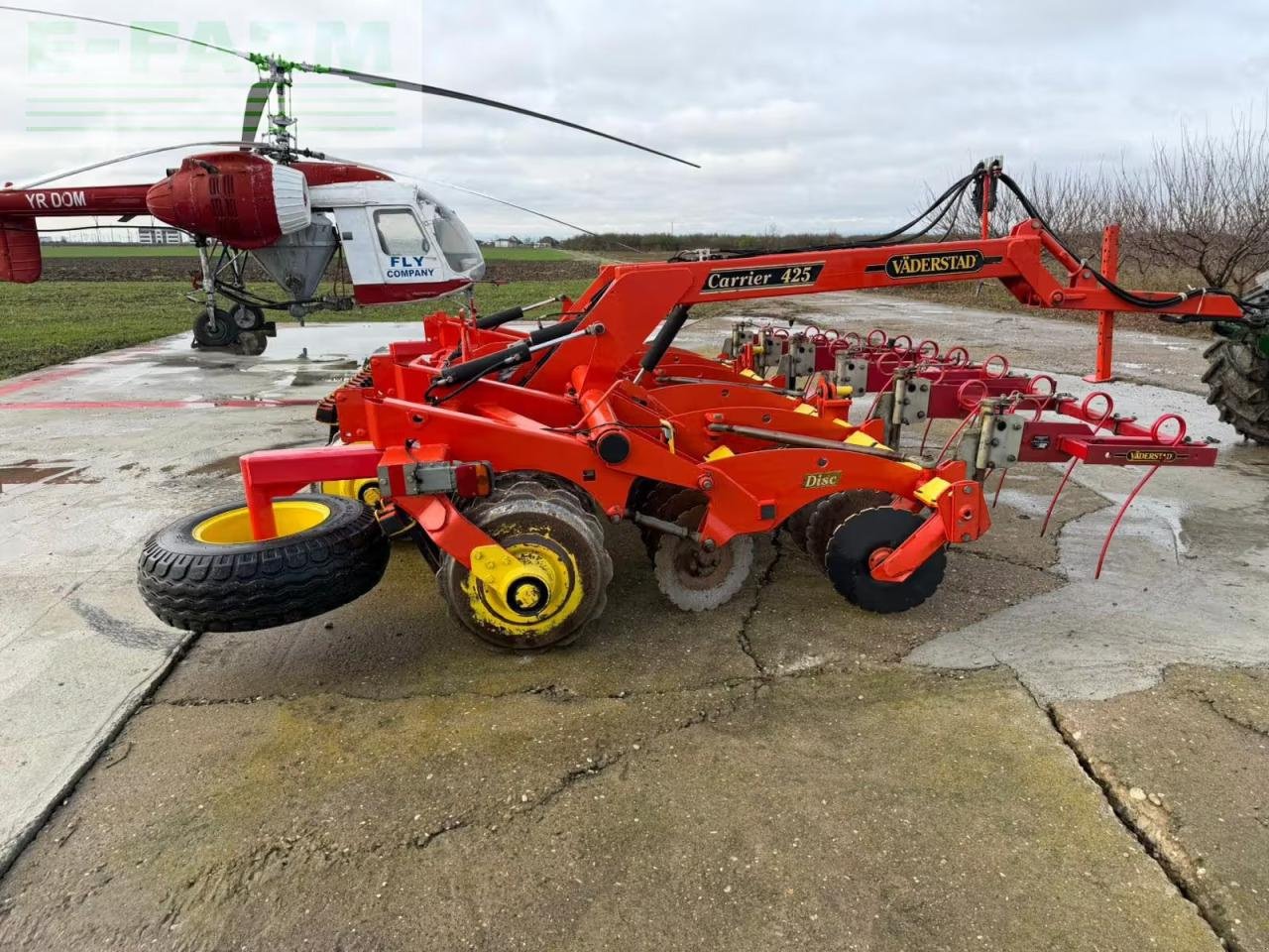 Kurzscheibenegge Türe ait Väderstad Carrier 425, Gebrauchtmaschine içinde Hamburg (resim 3)