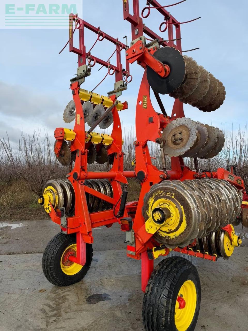 Kurzscheibenegge Türe ait Väderstad Carrier 425, Gebrauchtmaschine içinde Hamburg (resim 4)