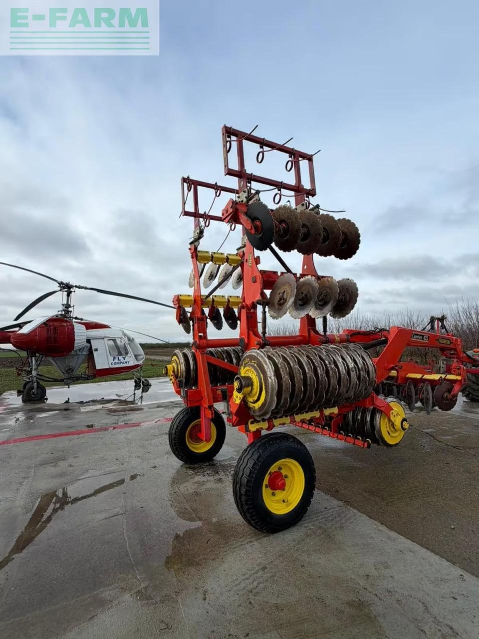 Kurzscheibenegge Türe ait Väderstad Carrier 425, Gebrauchtmaschine içinde Hamburg (resim 7)