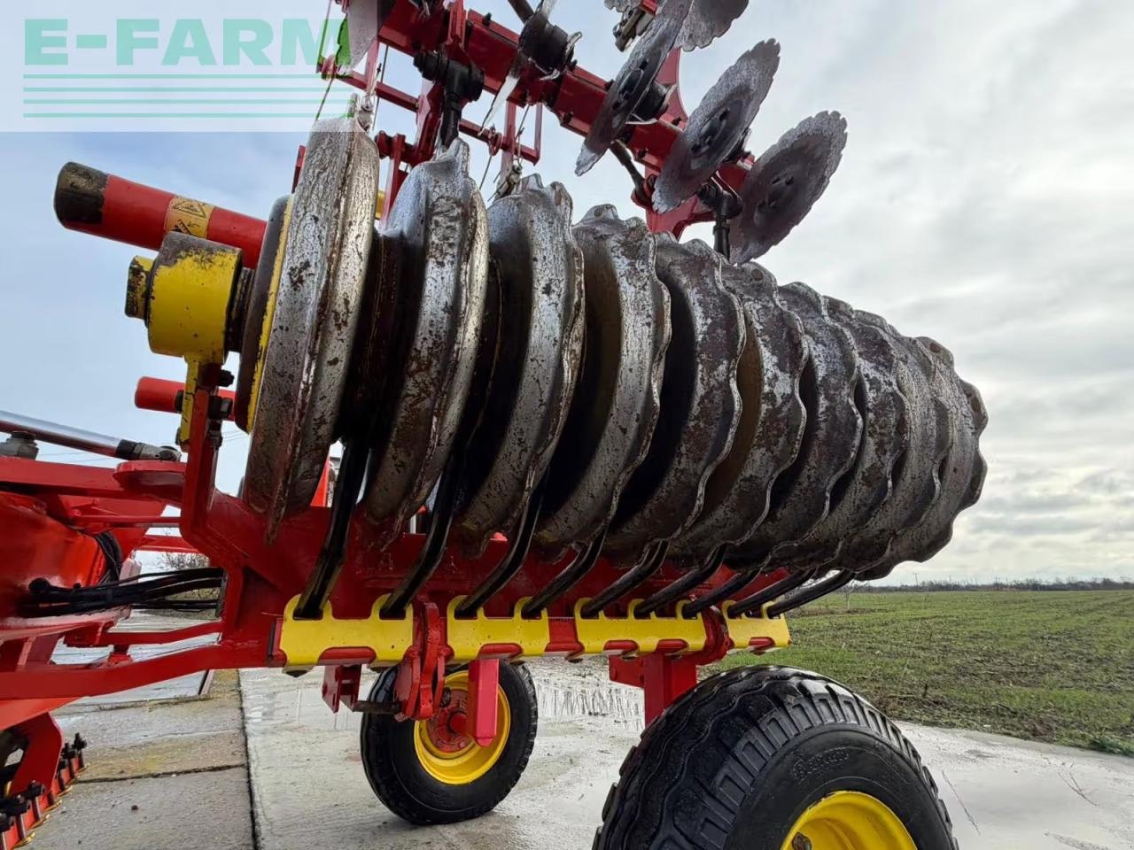 Kurzscheibenegge Türe ait Väderstad Carrier 425, Gebrauchtmaschine içinde Hamburg (resim 8)