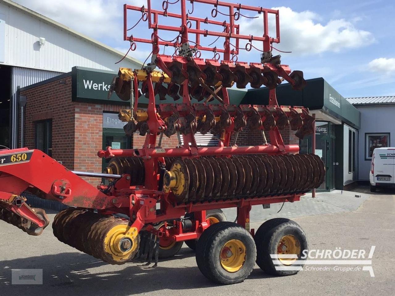 Kurzscheibenegge του τύπου Väderstad CARRIER 650 CLASSIC / CROSS CUTTER, Gebrauchtmaschine σε Leizen (Φωτογραφία 7)