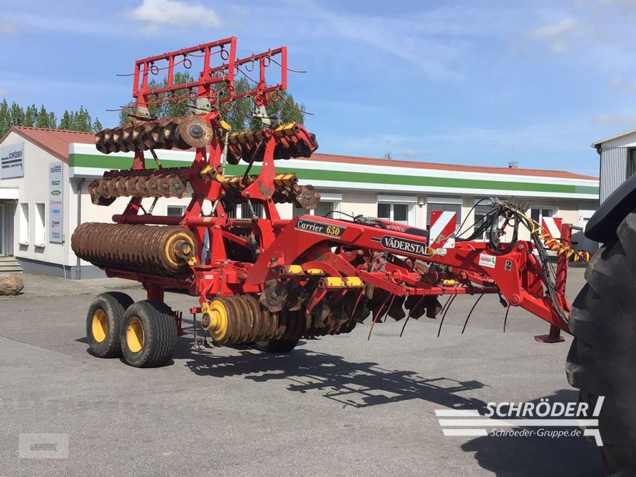 Kurzscheibenegge του τύπου Väderstad CARRIER 650 CLASSIC / CROSS CUTTER, Gebrauchtmaschine σε Leizen (Φωτογραφία 10)