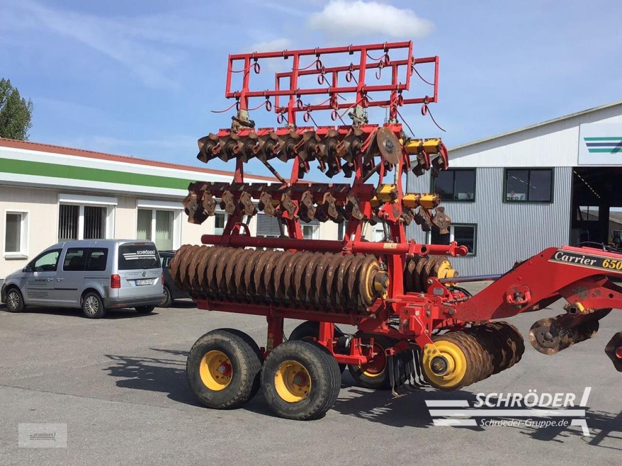 Kurzscheibenegge του τύπου Väderstad CARRIER 650 CLASSIC / CROSS CUTTER, Gebrauchtmaschine σε Leizen (Φωτογραφία 11)