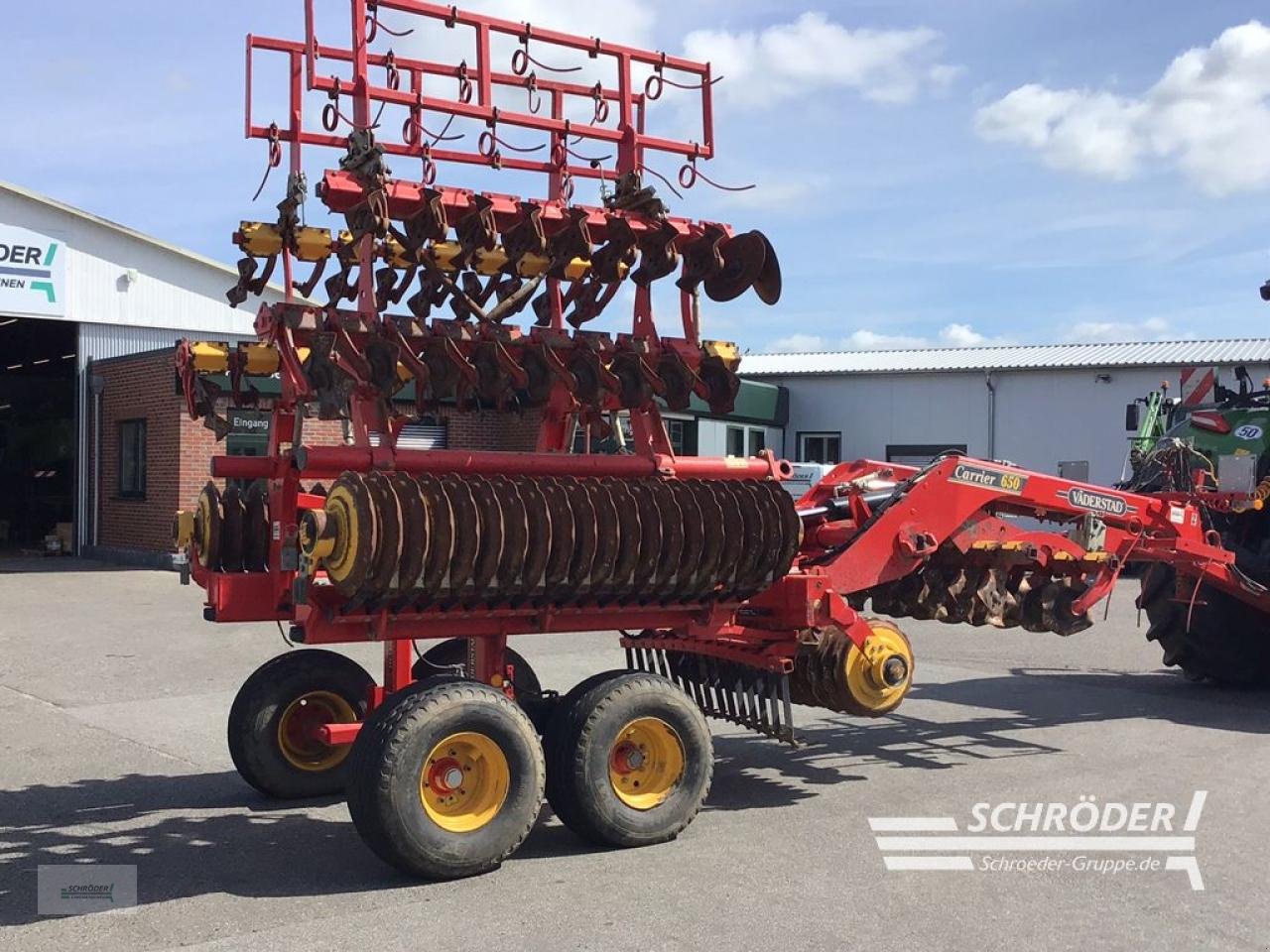 Kurzscheibenegge του τύπου Väderstad CARRIER 650 CLASSIC / CROSS CUTTER, Gebrauchtmaschine σε Leizen (Φωτογραφία 12)