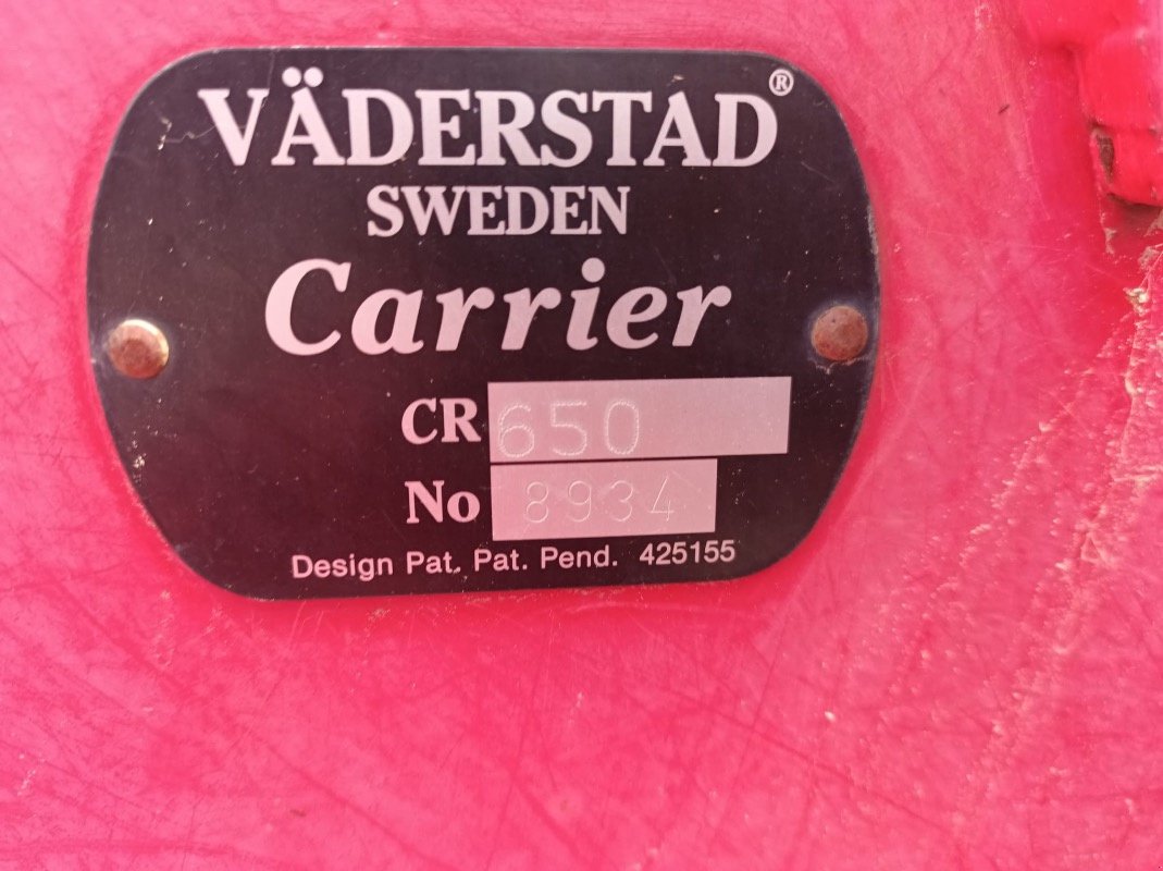 Kurzscheibenegge del tipo Väderstad carrier 650, Gebrauchtmaschine In Liebenwalde (Immagine 13)