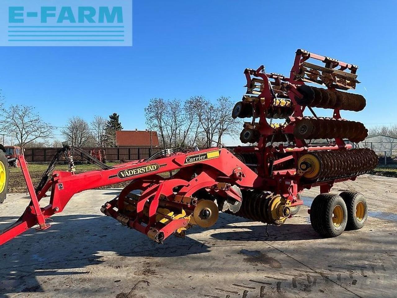 Kurzscheibenegge des Typs Väderstad carrier 650, Gebrauchtmaschine in SZEGED (Bild 1)