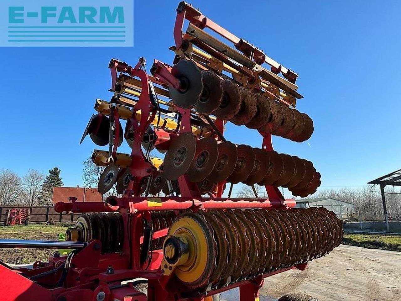 Kurzscheibenegge des Typs Väderstad carrier 650, Gebrauchtmaschine in SZEGED (Bild 17)