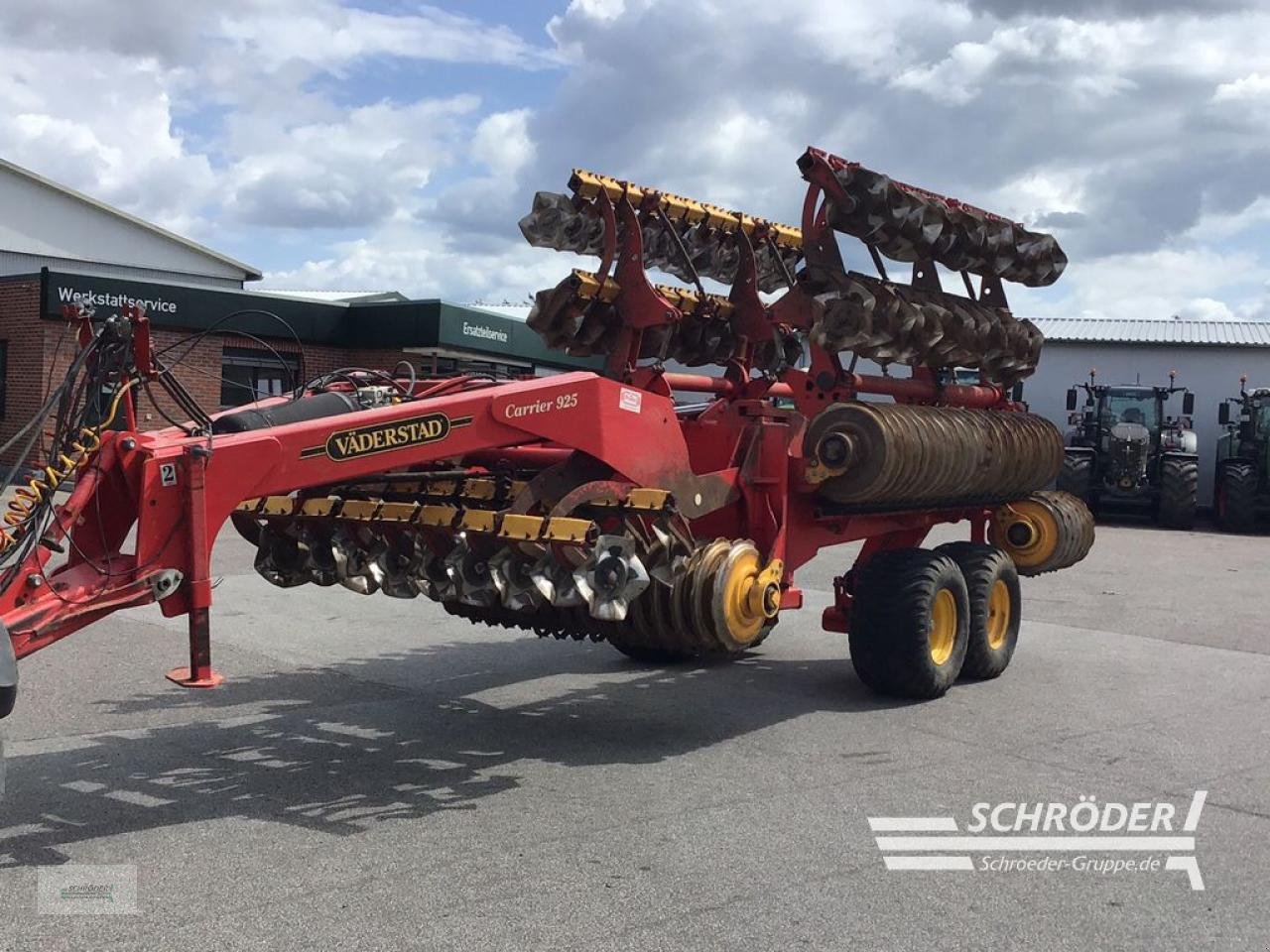 Kurzscheibenegge del tipo Väderstad CARRIER 925 CLASSIC, Gebrauchtmaschine In Leizen (Immagine 9)