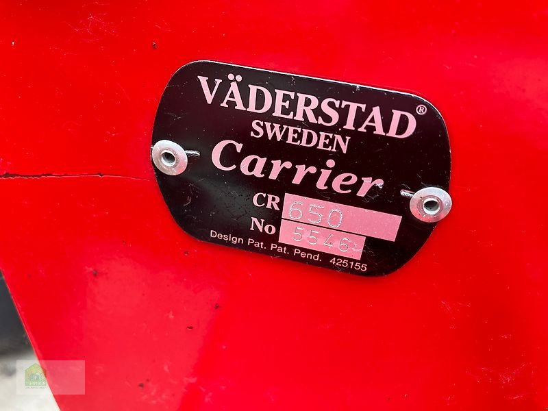 Kurzscheibenegge Türe ait Väderstad Carrier CR650, Gebrauchtmaschine içinde Salsitz (resim 10)