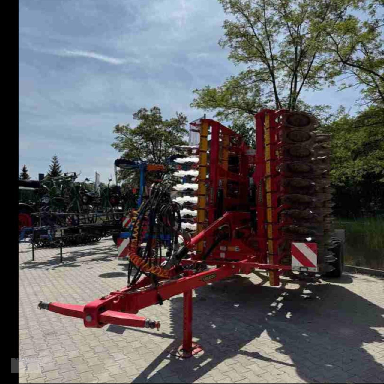 Kurzscheibenegge Türe ait Väderstad Carrier CRXL 525, Gebrauchtmaschine içinde Pragsdorf (resim 2)