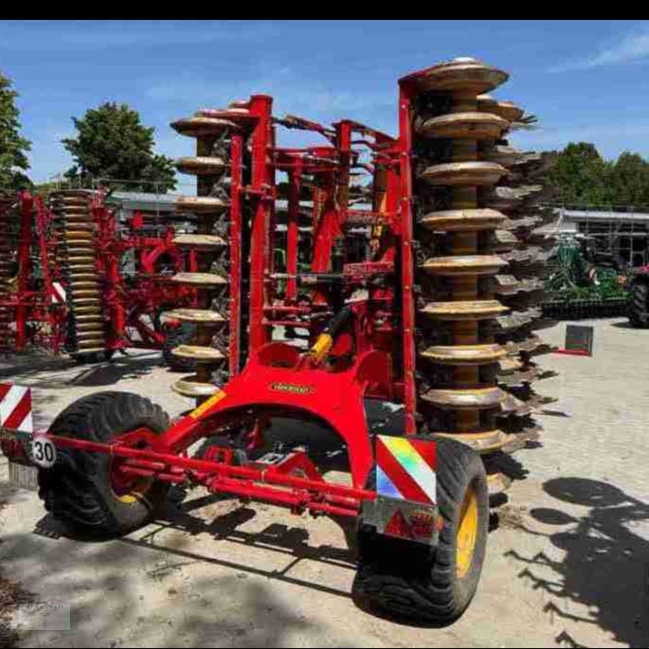 Kurzscheibenegge Türe ait Väderstad Carrier CRXL 525, Gebrauchtmaschine içinde Pragsdorf (resim 3)