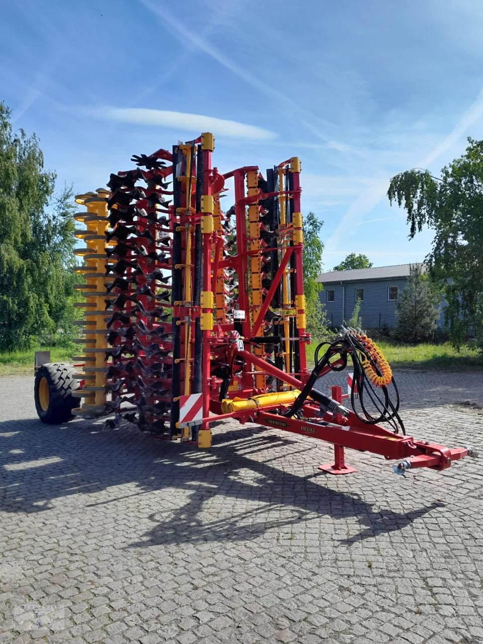 Kurzscheibenegge Türe ait Väderstad Carrier CRXL725, Gebrauchtmaschine içinde Pragsdorf (resim 1)