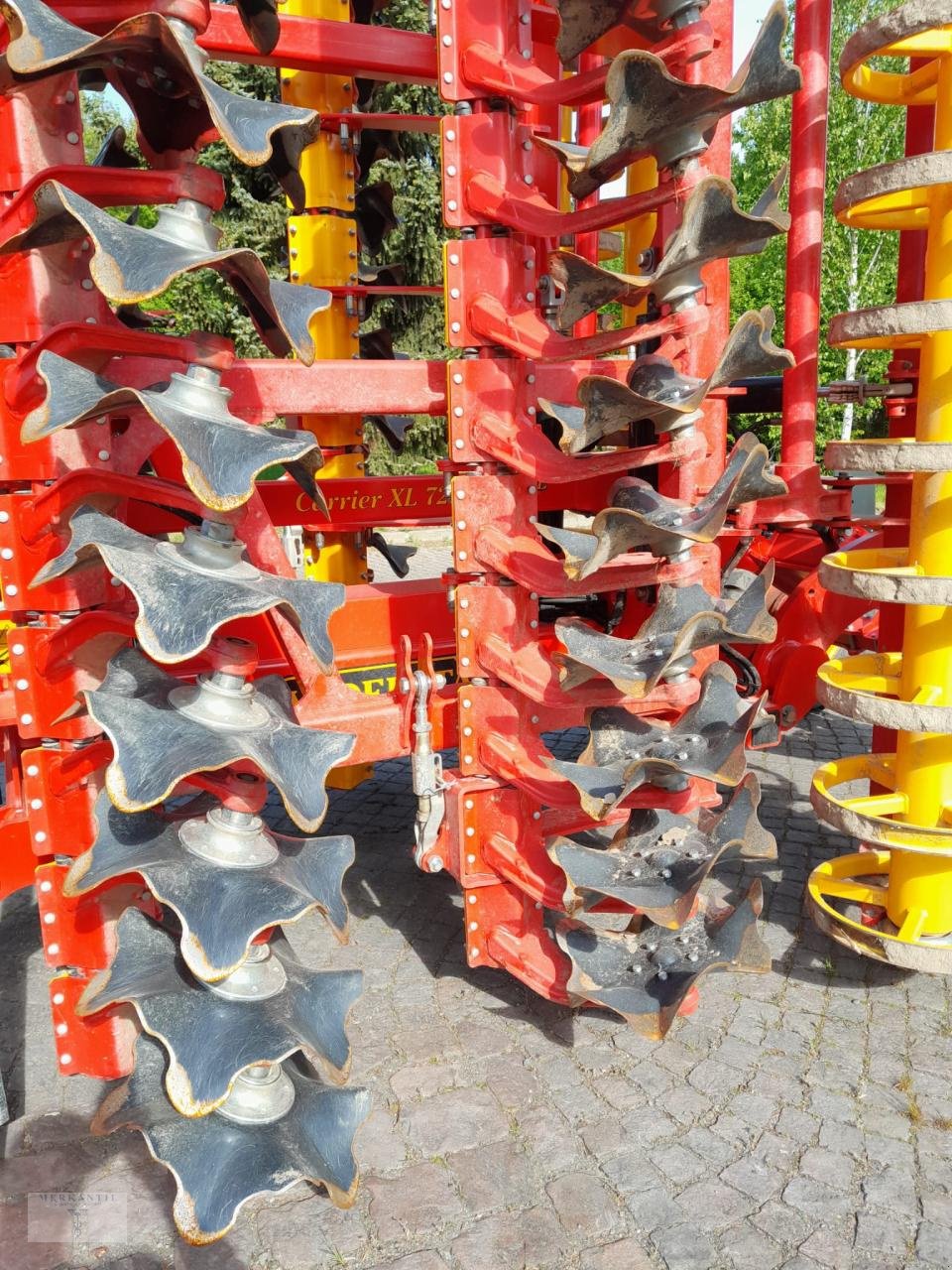 Kurzscheibenegge Türe ait Väderstad Carrier CRXL725, Gebrauchtmaschine içinde Pragsdorf (resim 3)