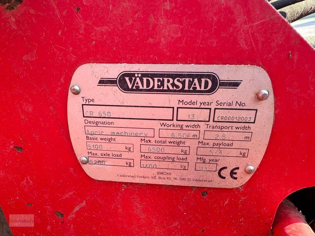 Kurzscheibenegge типа Väderstad CR 650, Gebrauchtmaschine в Prenzlau (Фотография 21)