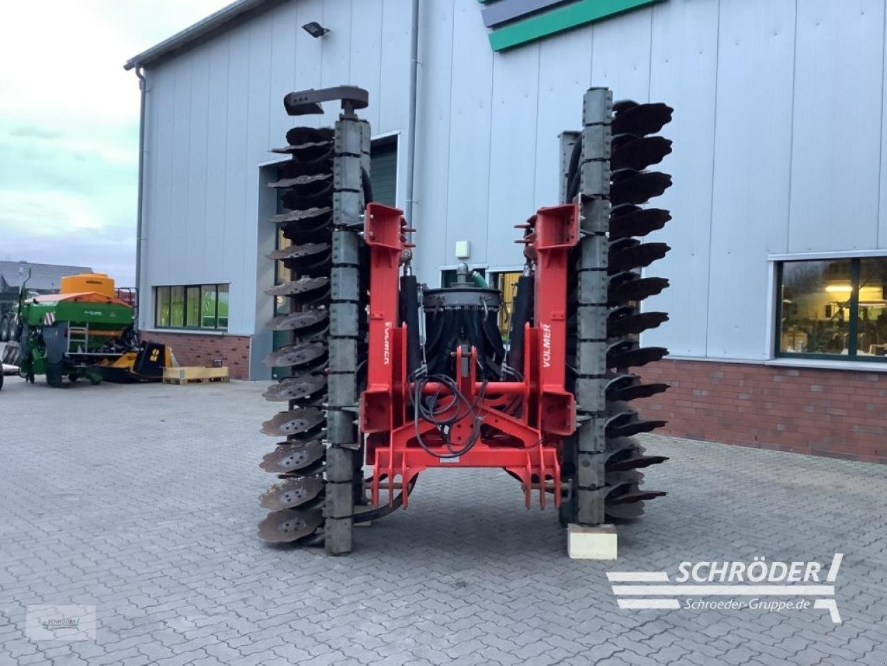 Kurzscheibenegge от тип Volmer GÜLLESCHEIBENEGGE T-RUBBER TRG-W 600, Gebrauchtmaschine в Völkersen (Снимка 8)