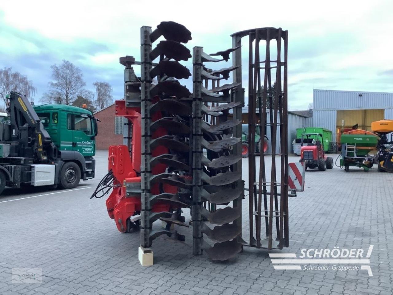 Kurzscheibenegge от тип Volmer GÜLLESCHEIBENEGGE T-RUBBER TRG-W 600, Gebrauchtmaschine в Völkersen (Снимка 9)